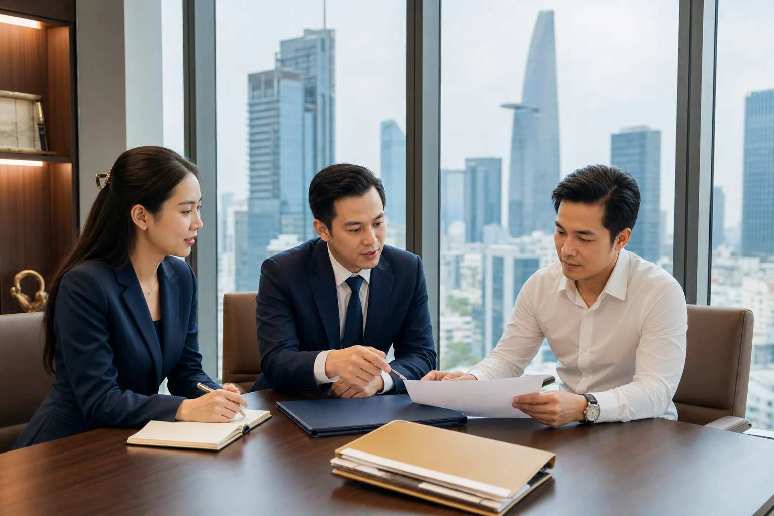 Khu vực trung tâm Quận 1 Thành phố Hồ Chí Minh