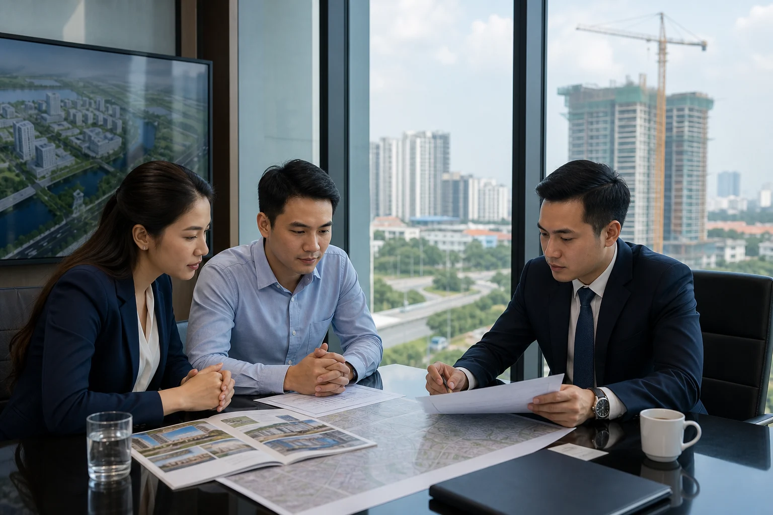 Bản đồ chủ thể và nghĩa vụ của dự án bất động sản