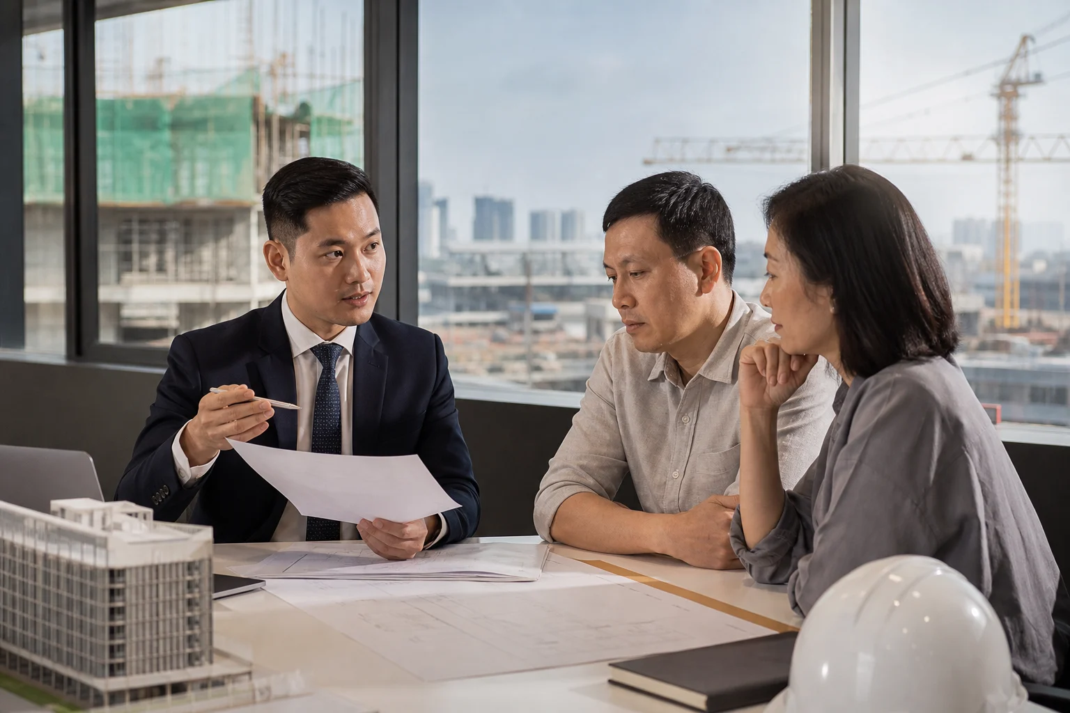 Trao đổi tư vấn hợp đồng EPC tại Hóc Môn