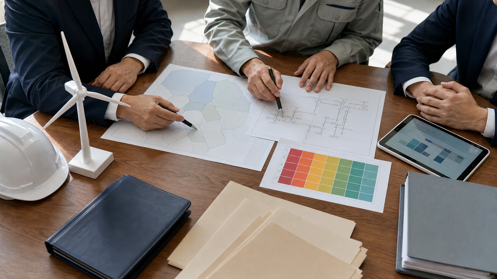 Nhóm dự án điện gió rà bản đồ và ma trận pháp lý
