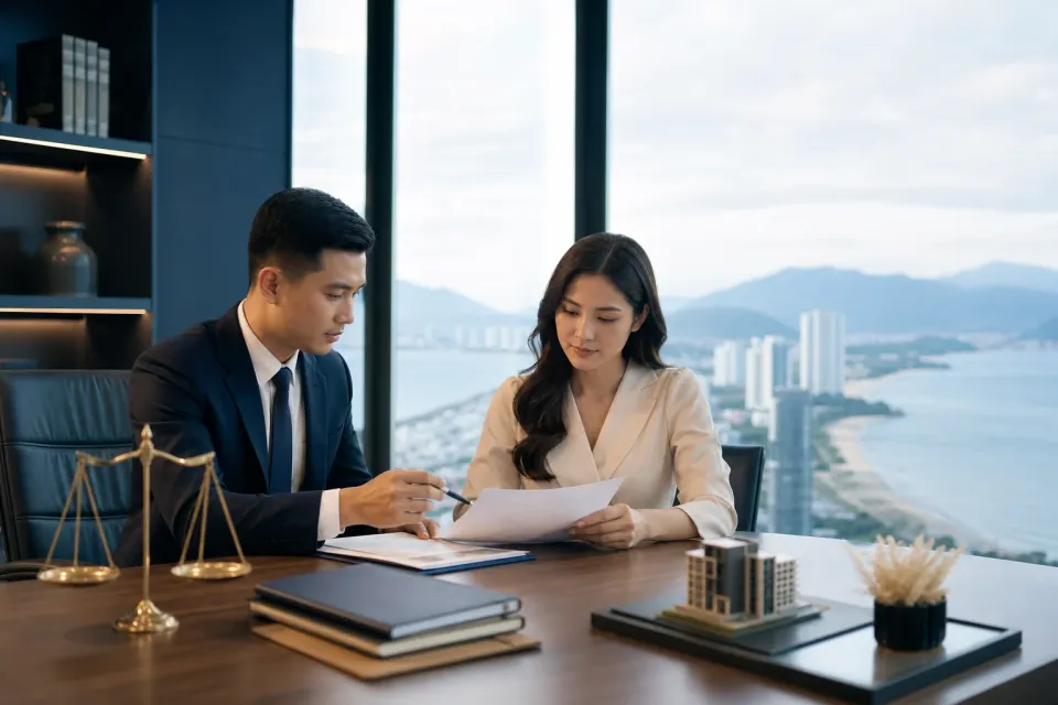 Minh họa bài viết Luật sư hợp đồng mua bán bất động sản Khánh Hòa: Lưu ý pháp lý