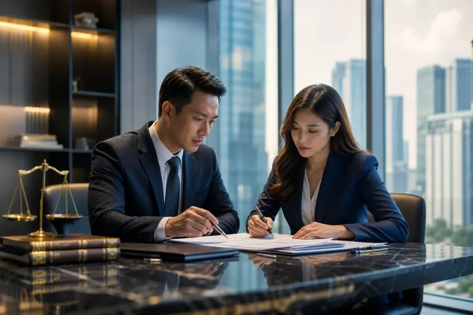 Minh họa bài viết Luật sư hợp đồng TP.HCM Quận 12: Kiểm soát rủi ro giao dịch