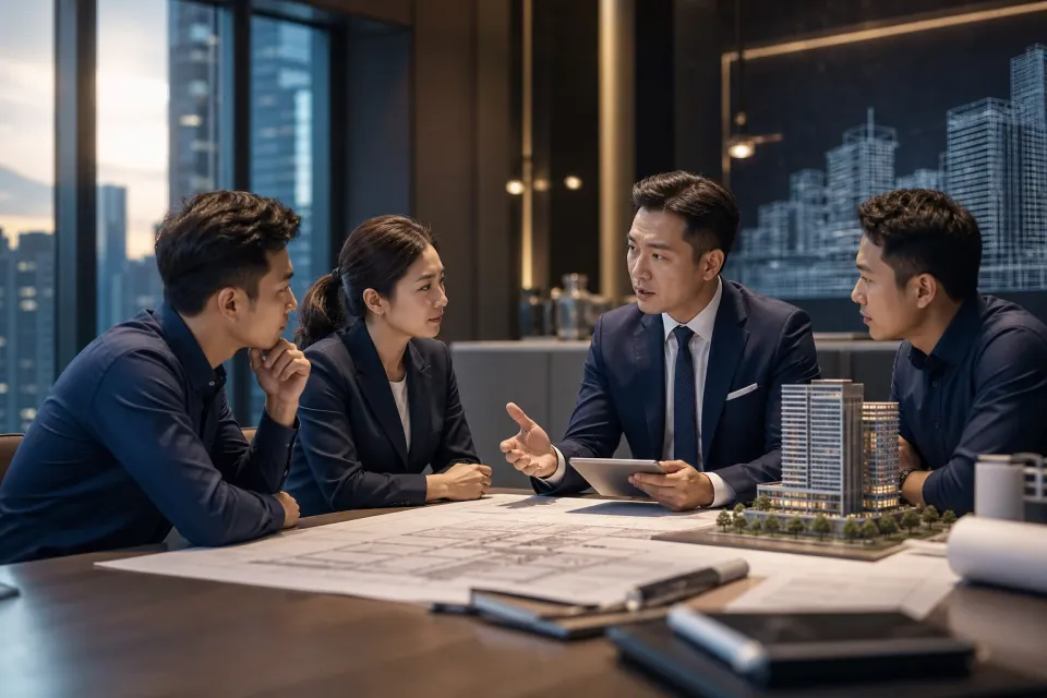 Minh họa bài viết Luật sư xây dựng Quận 3: kiểm soát rủi ro dự án