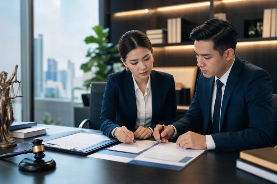 Minh họa bài viết Soạn thảo hợp đồng lao động Quận 8: Kiểm soát rủi ro