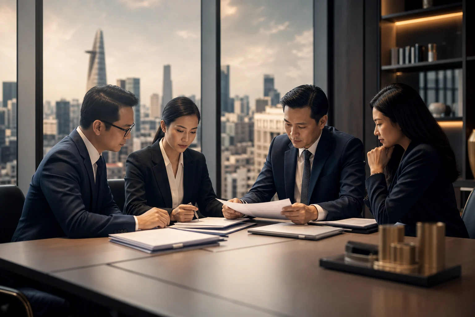 Minh họa bài viết Thẩm định pháp lý doanh nghiệp Quận 5 trước giao dịch M&A