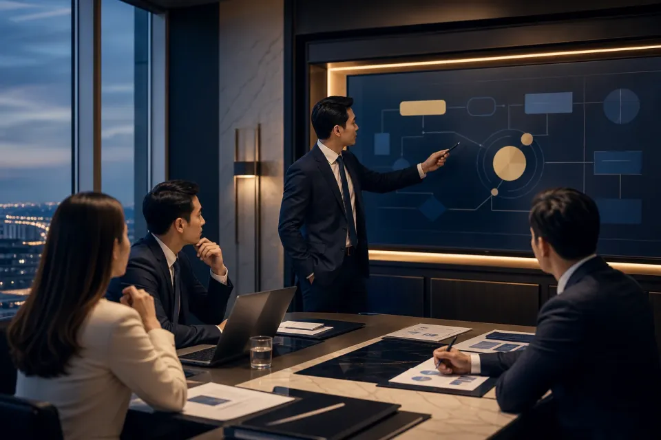 Minh họa bài viết Tư vấn quản trị doanh nghiệp Hà Tĩnh: Khung vận hành bền vững