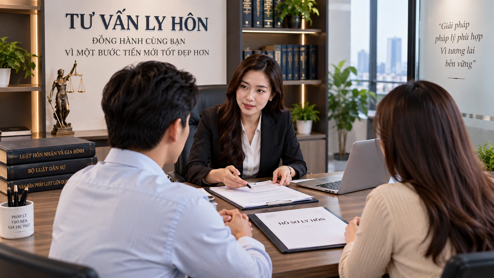 Tư vấn khách hàng về thủ tục ly hôn tại Jurion Partners